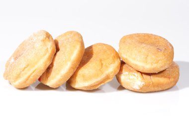 Group of cinnamon donuts 